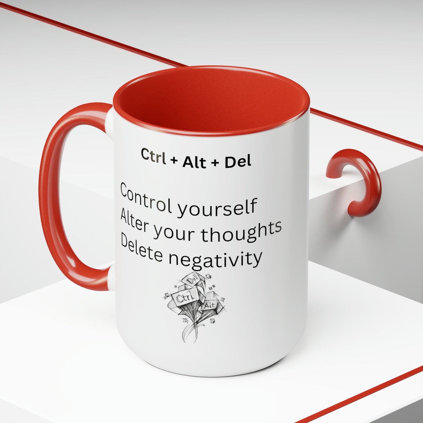 Ctrl + Alt + Del mug