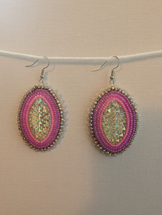 Handmade Beaded Earrings: One-of-a-Kind Design